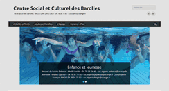 Desktop Screenshot of csc-barolles.fr