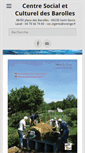 Mobile Screenshot of csc-barolles.fr